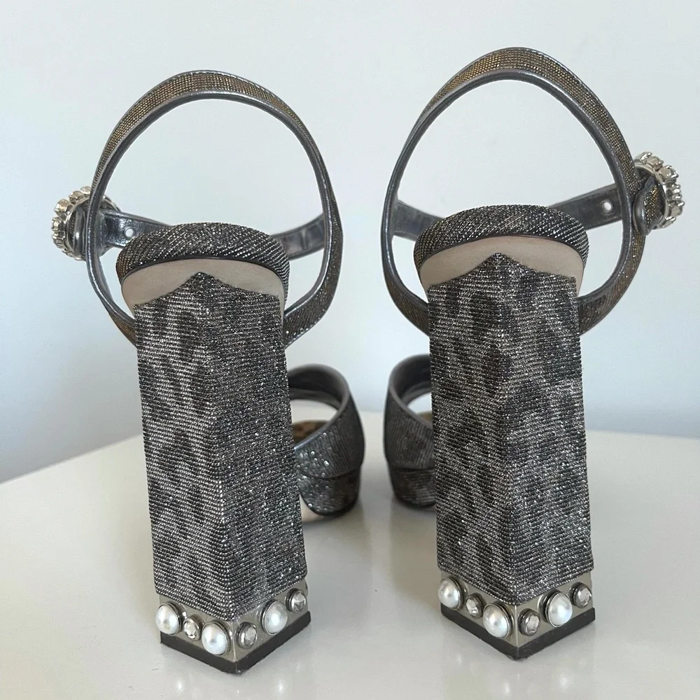 AUTHENTIC DOLCE & GABBANA ALTA MODA RUNWAY HEELS - Picture 11 of 17